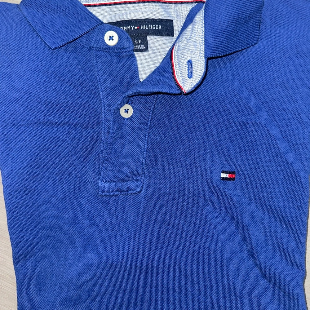Tommy Hilfiger Men's Royal Blue Polo